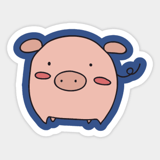 Little Pink Piggy Sticker